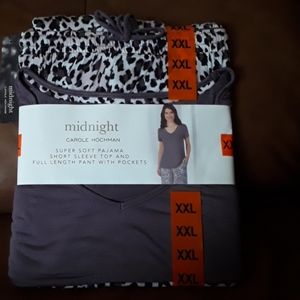 Midnight Super Soft Pajamas  /  Size XXL